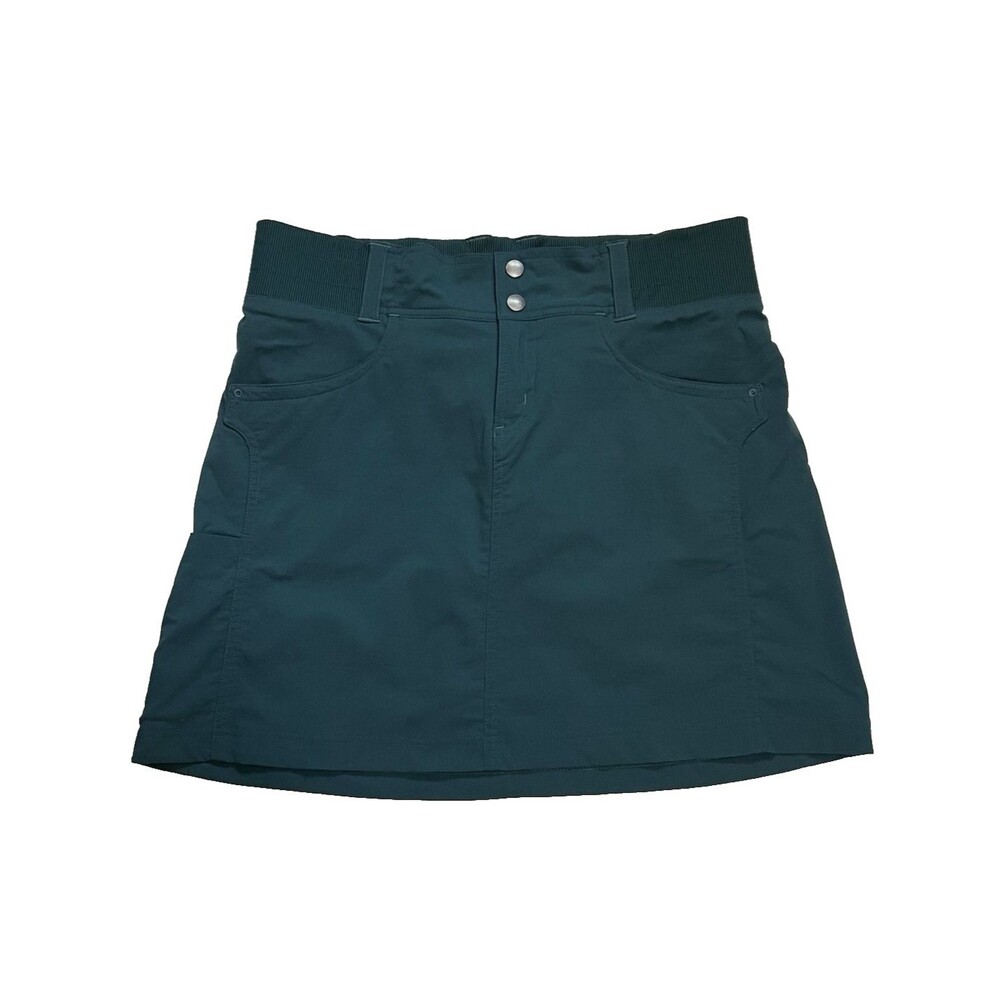 TITLE NINE Green Clamber Skort Skirt Active Hiking Trekking Athleisure Women's 8